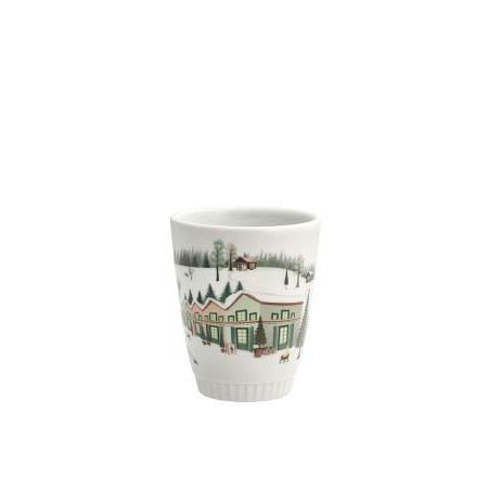 Pillivuyt Mug Winter 27 cl White Ovenproof porcelain