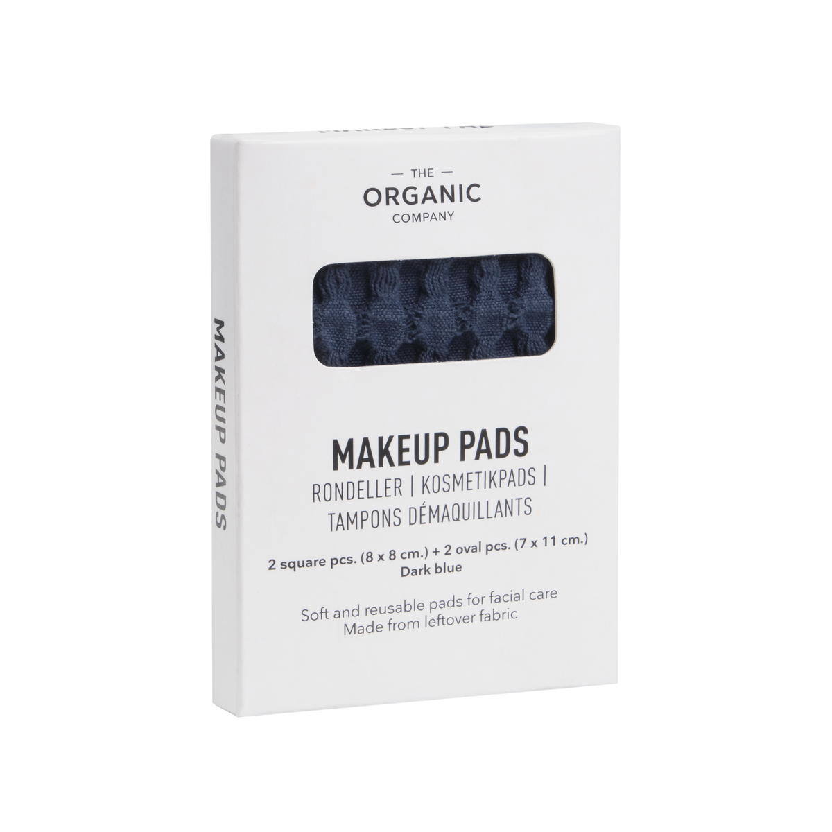BIG WAFFLE limited edition Makeup Pads, mørkeblå*