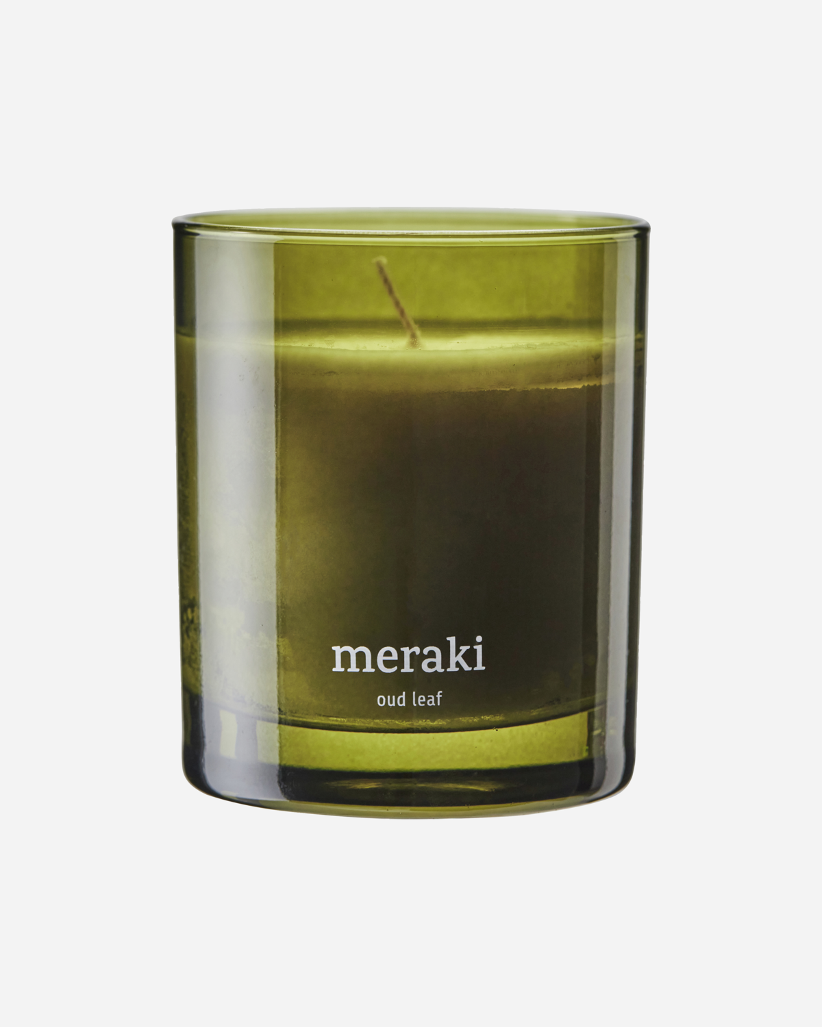 Meraki - Duftlys, Oud leaf, Grøn