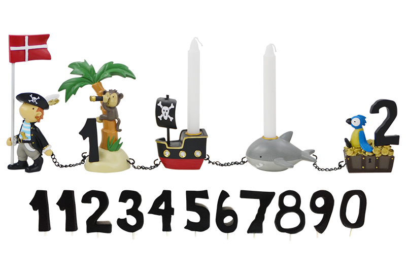 Fødselsdagstog, Pirater, 11 tal Fødselsdagstog, Pirater, 11 tal