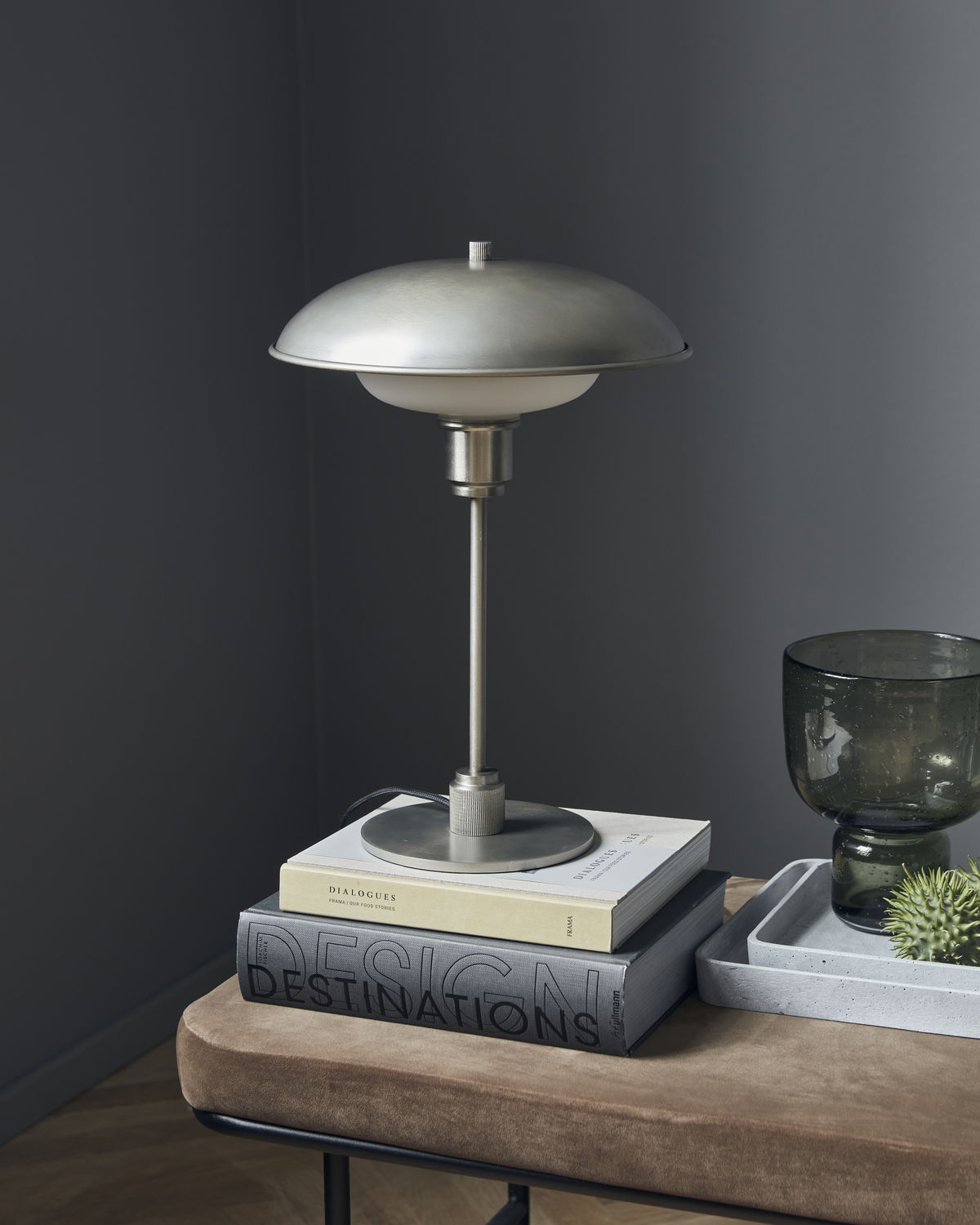 Bordlampe, Boston, Gunmetal*