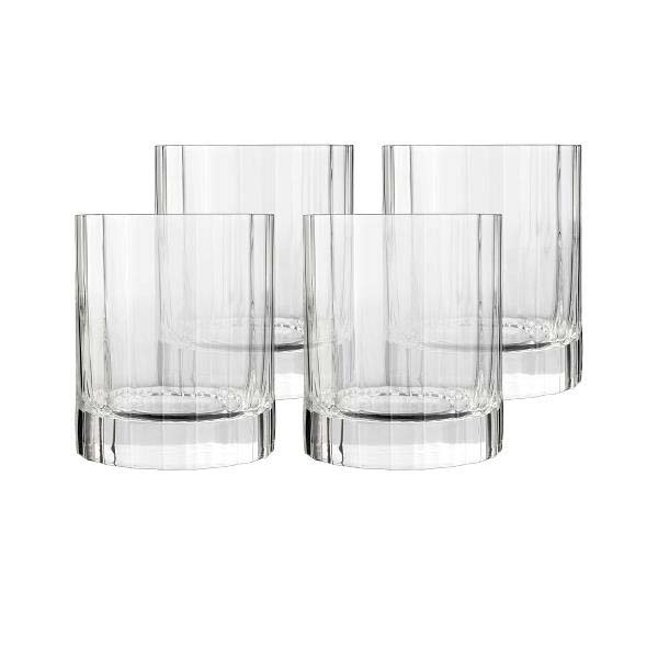 Luigi Bormioli Bach Vandglas/whiskyglas 33,5 cl 4 stk. Klar