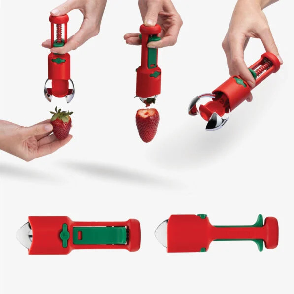 Dreamfarm - Hullapit udstener - Rød/Grøn