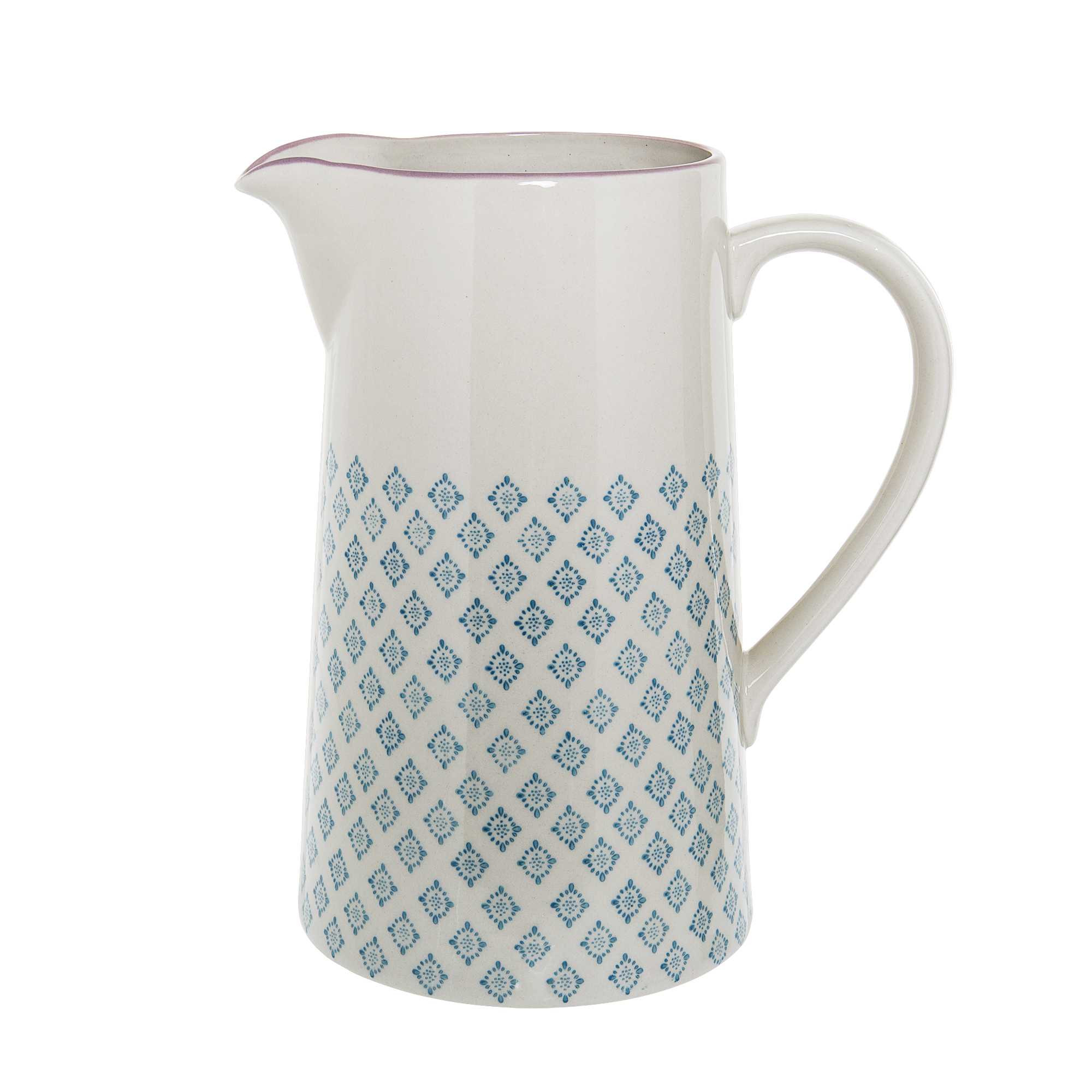 Bloomingville - Patrizia Kande, Blå, Stentøj, D13,5xH22,5 cm