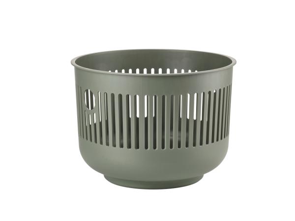 ZONE Denmark - Ume Vasketøjskurv Dia 40 x 29,2 cm Olive grøn