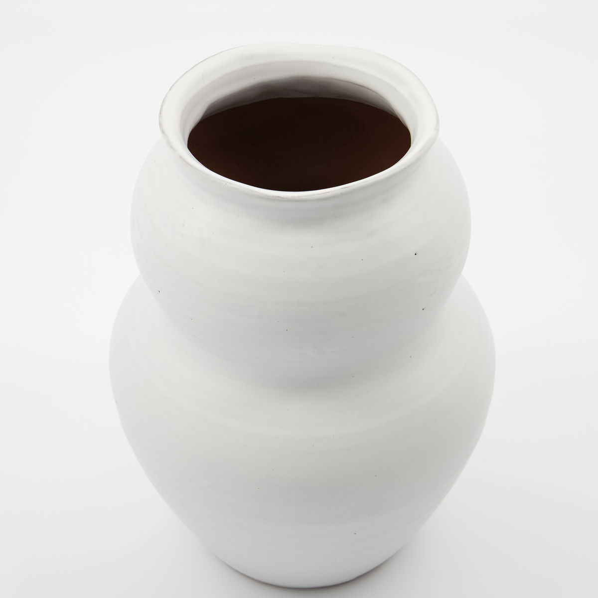 Vase, Juno, Hvid 22,5 cm