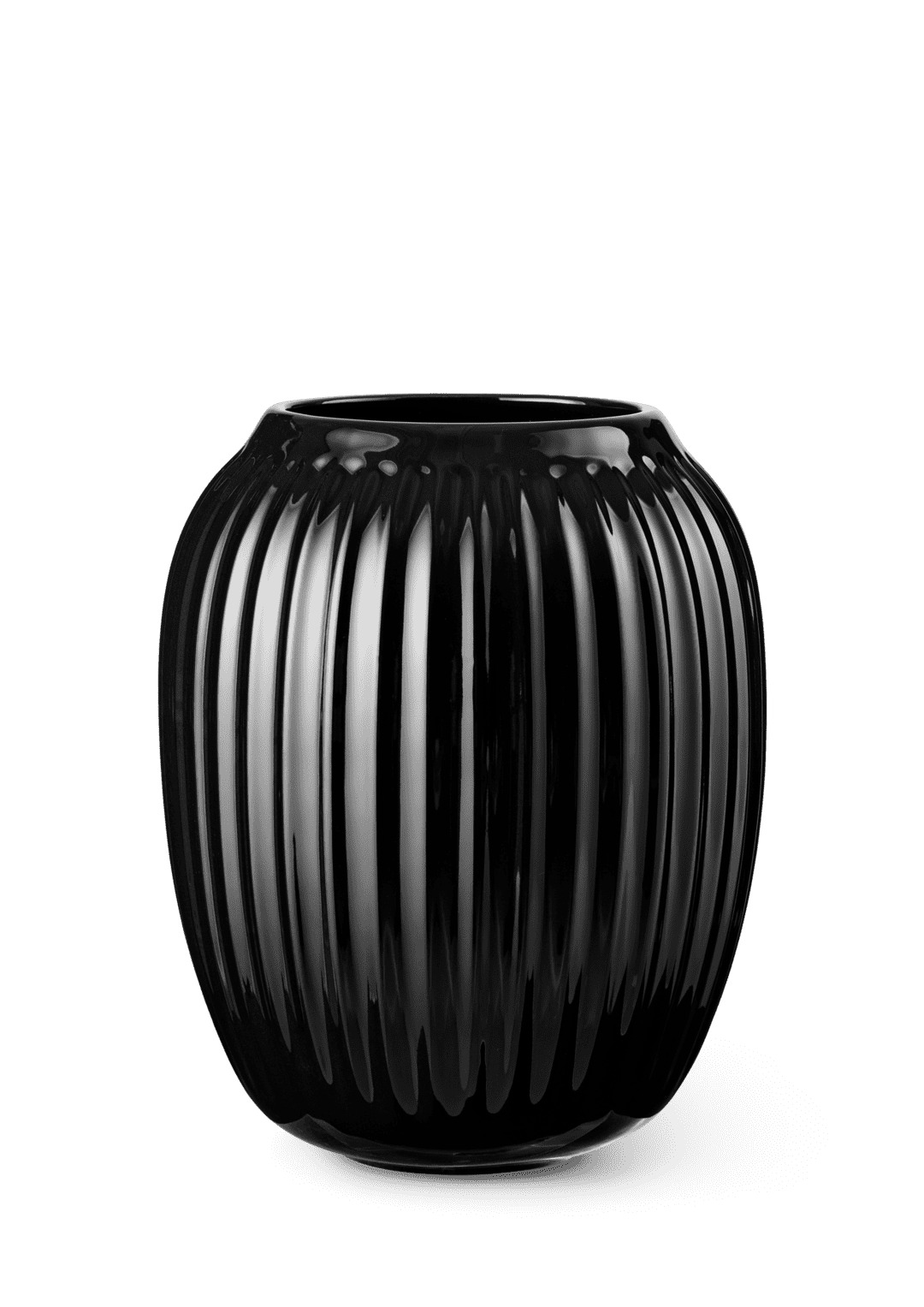 Kähler - Hammershøi Vase H21 cm sort