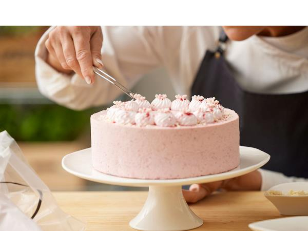 Blomsterbergs Kagefad Dia 30 x 10 cm Hvid* Blomsterbergs Kagefad Dia 30 x 10 cm Hvid*