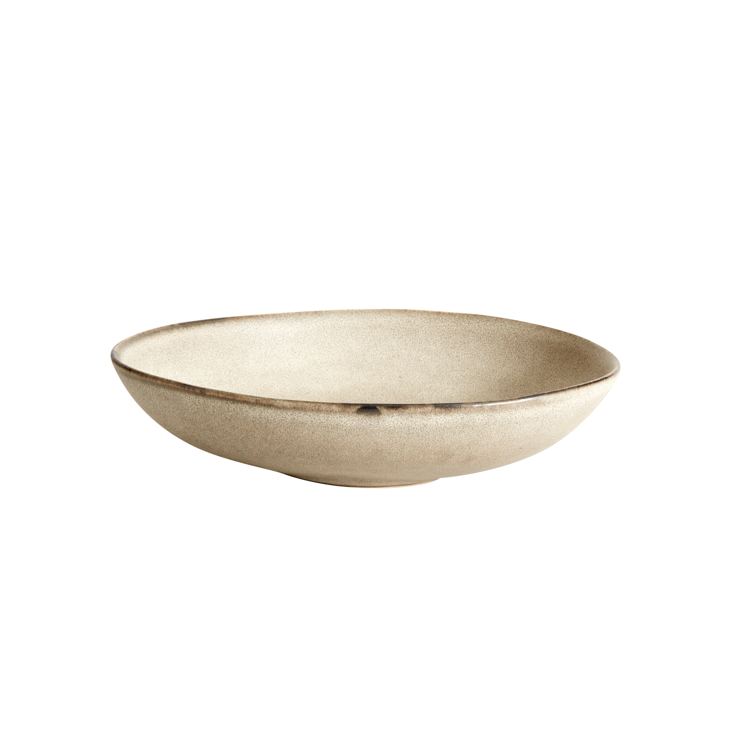 Muubs - Mame Serveringsskål - Østers, Ø19xH5,3 cm - Keramik - Østers