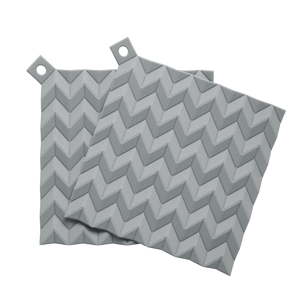 HOLD-ON grydelapper, 2 stk - grå HOLD-ON grydelapper, 2 stk - grå