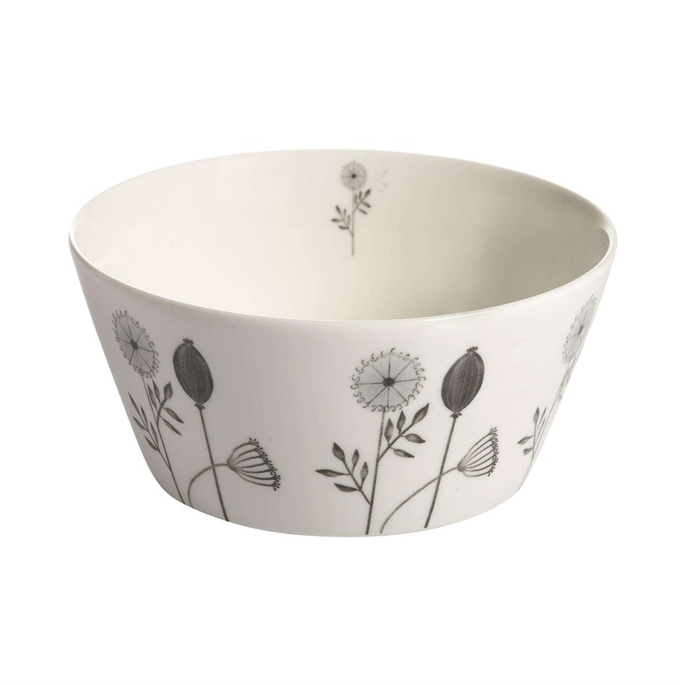 Nääsgränsgården - Bowl Seed black H.6,5cm, 50cl