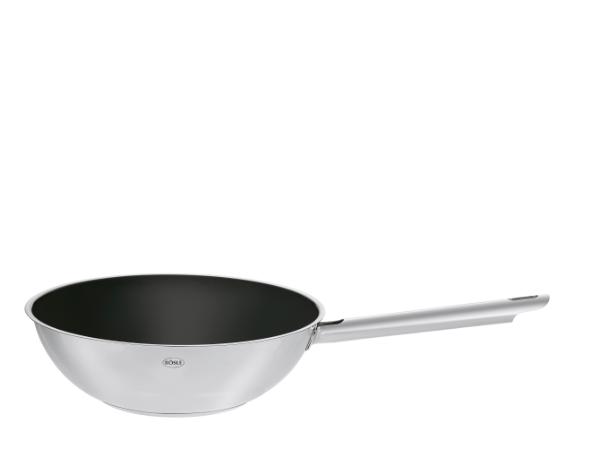 Rösle -  PureElements Wok Dia 28 cm Stål/Sort