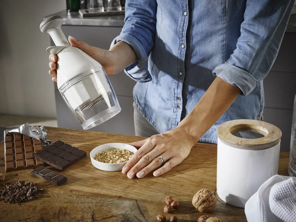 Leifheit Løghakker hvid plast Leifheit Løghakker hvid plast