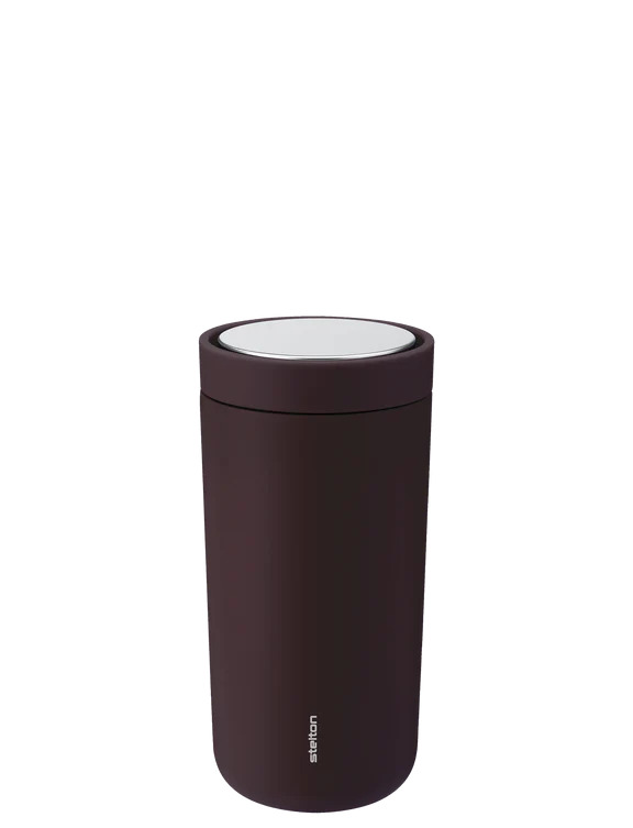 Stelton - To Go Click termokop 0.4 l. berry