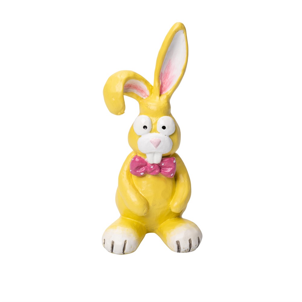 Kaninen Harry, stående gul 12 cm