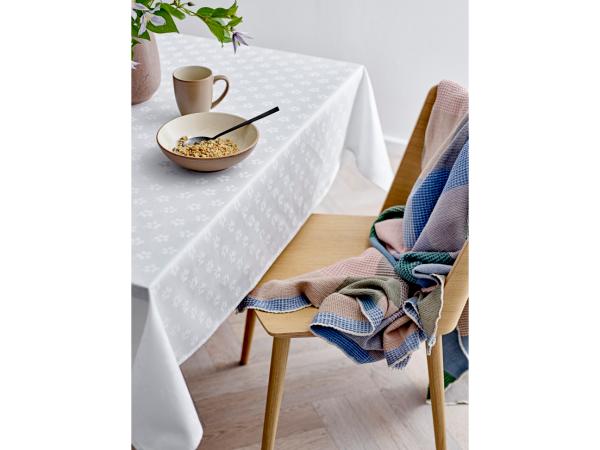 Södahl Forget-me-not Damask Dug Dia 160 cm White*