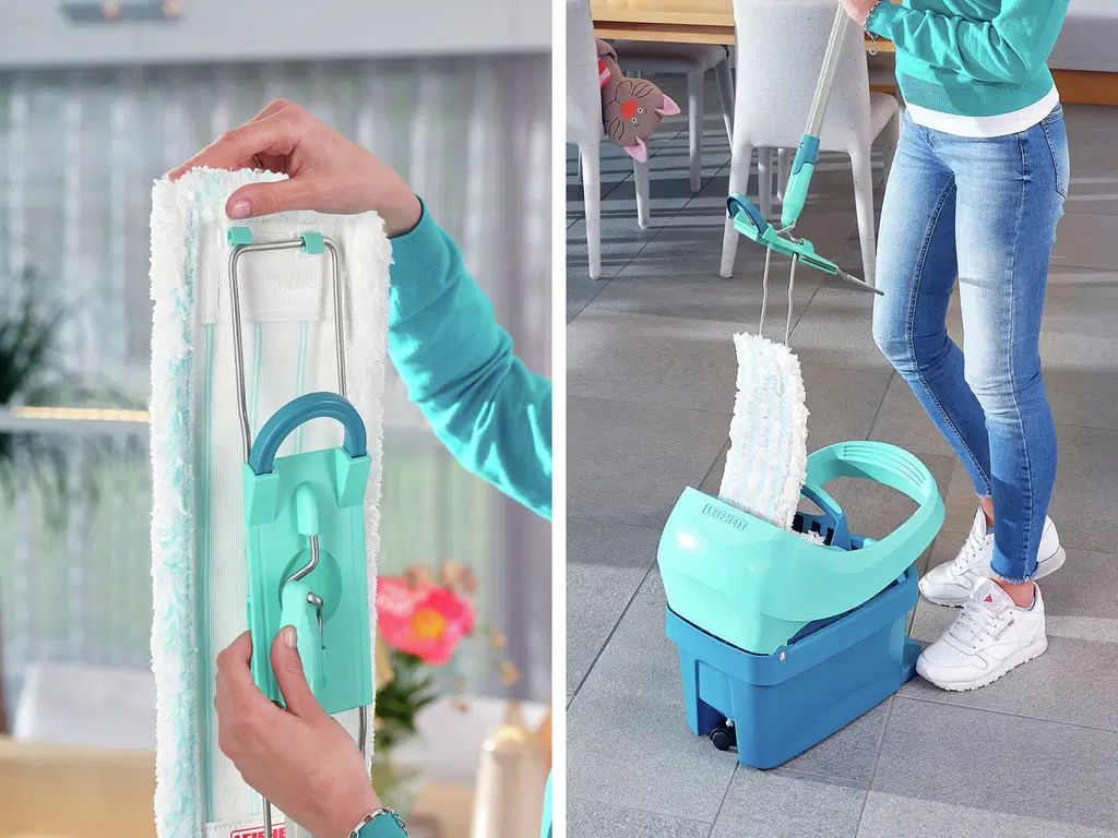 Leifheit Gulvvasker Profi XL micro duo Hvid/Grøn