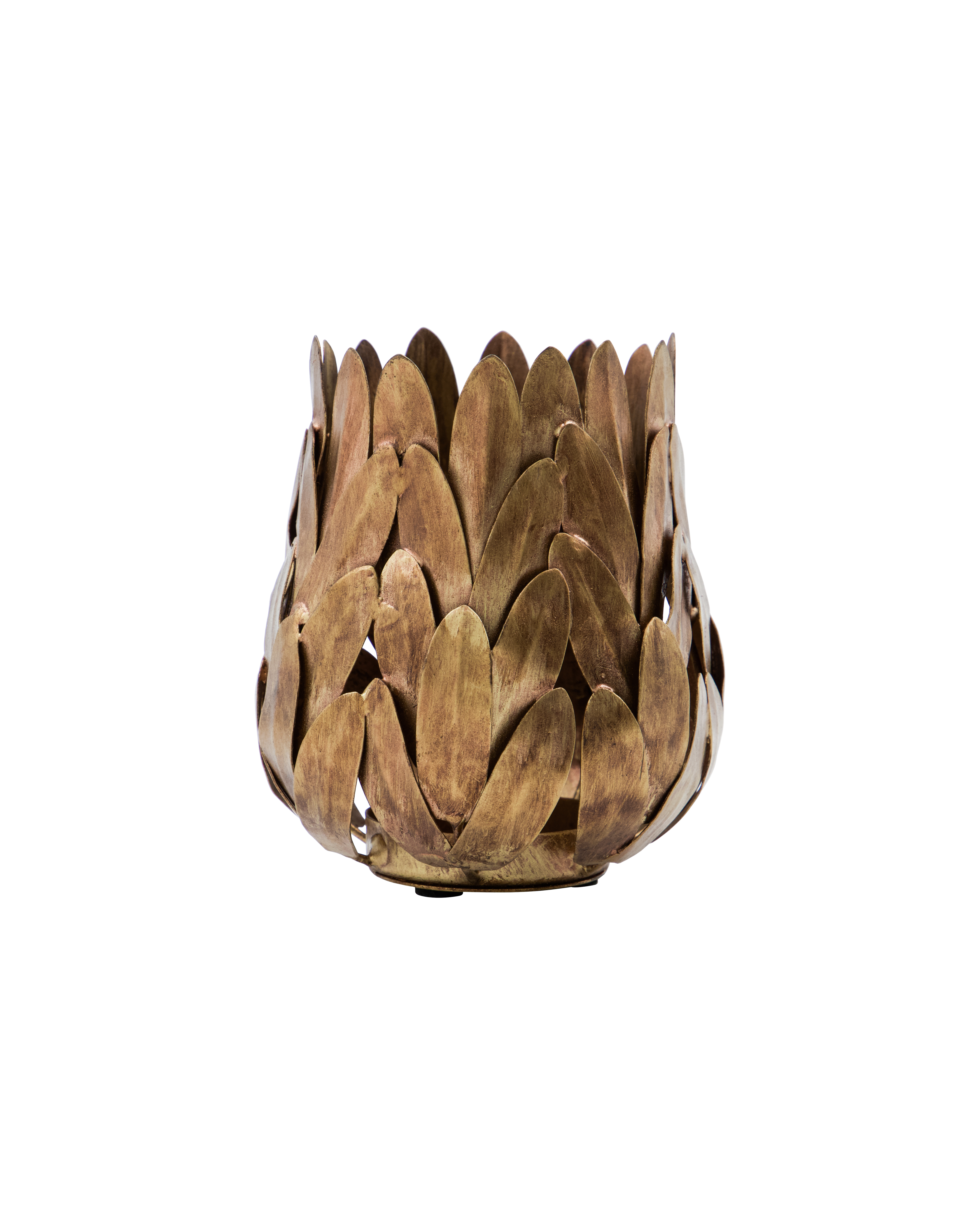 House Doctor - Fyrfadsstage, Luka, Gylden billede