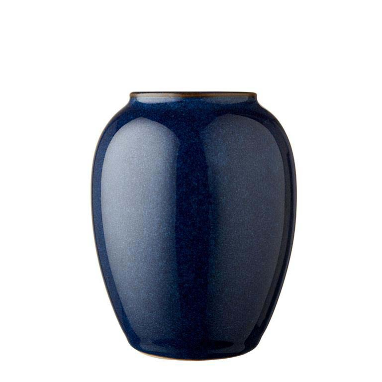 Vase 12,5 cm Blå Bitz