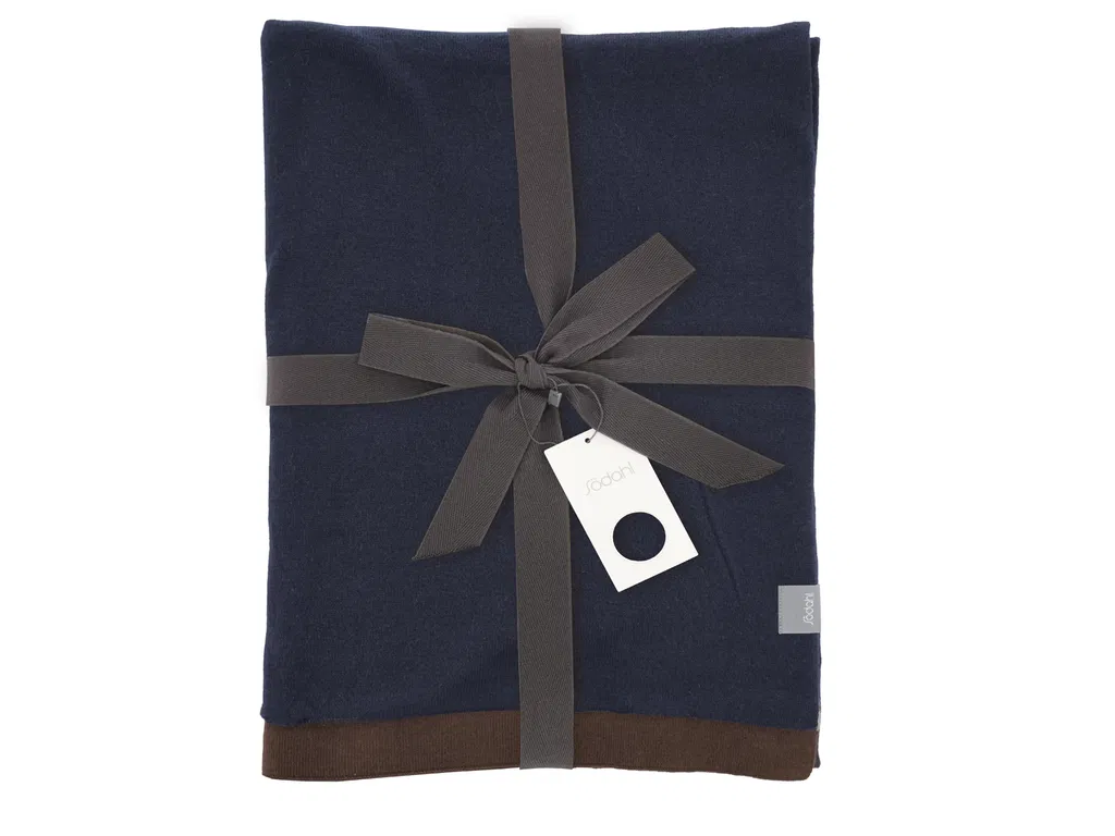 Södahl Impression Plaid 130 x 170 cm Navy blue Södahl Impression Plaid 130 x 170 cm Navy blue