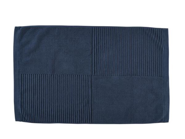 ZONE Denmark - Classic Bademåtte 80 x 50 cm Mørke Blå