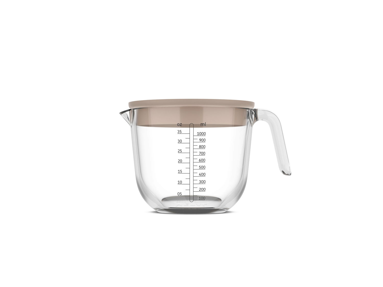 Mepal - Målekande Chef it 1000 ml Chalk Glas