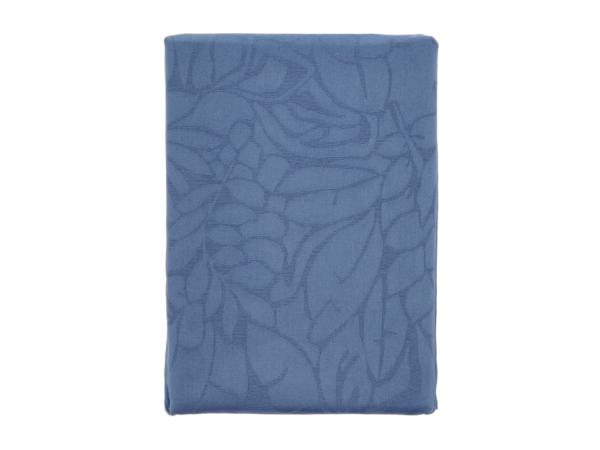 Södahl Abstract leaves Damask Dug 140 x 320 cm Blue*