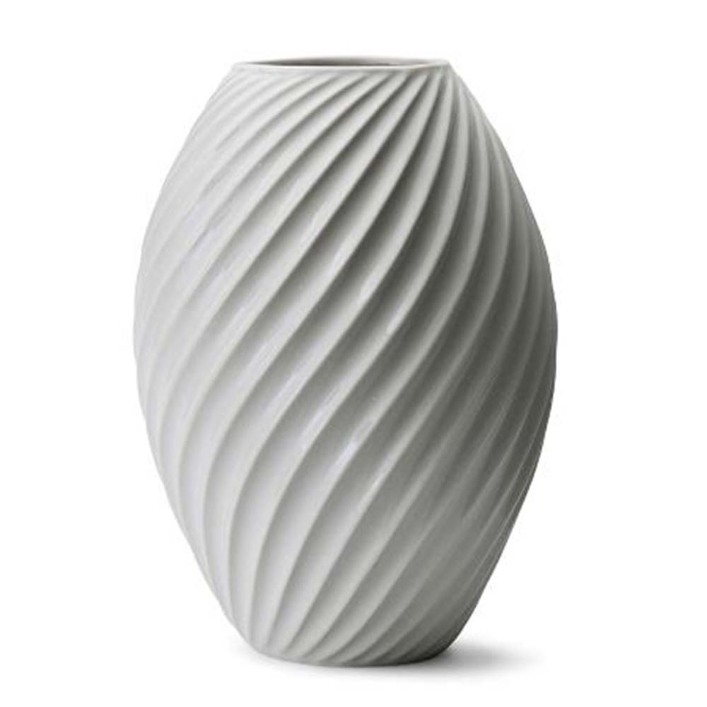 11: Morsø -  River Vase 26 cm Hvid