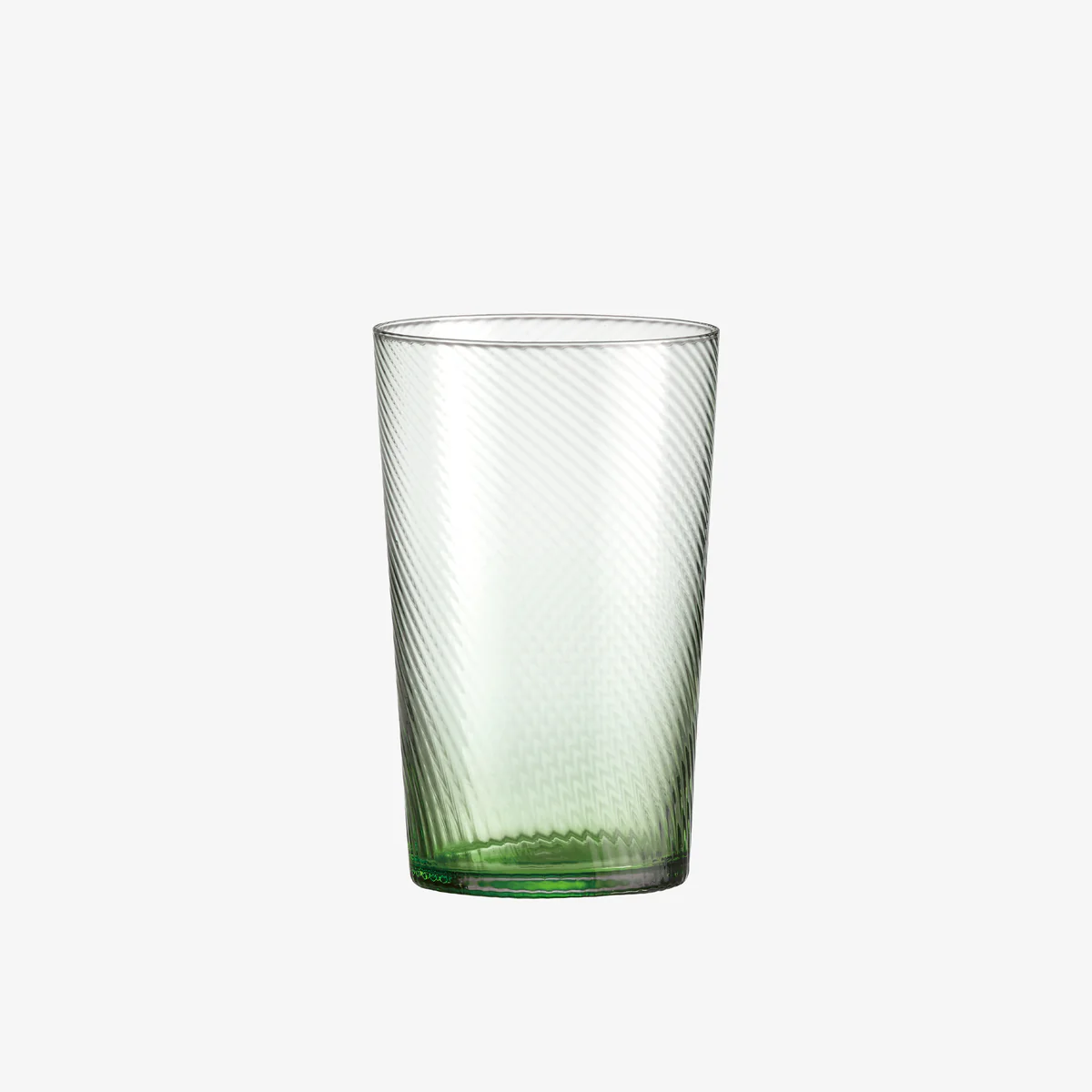 Aida - RAW Unique swirl højt vandglas 45 cl. grøn