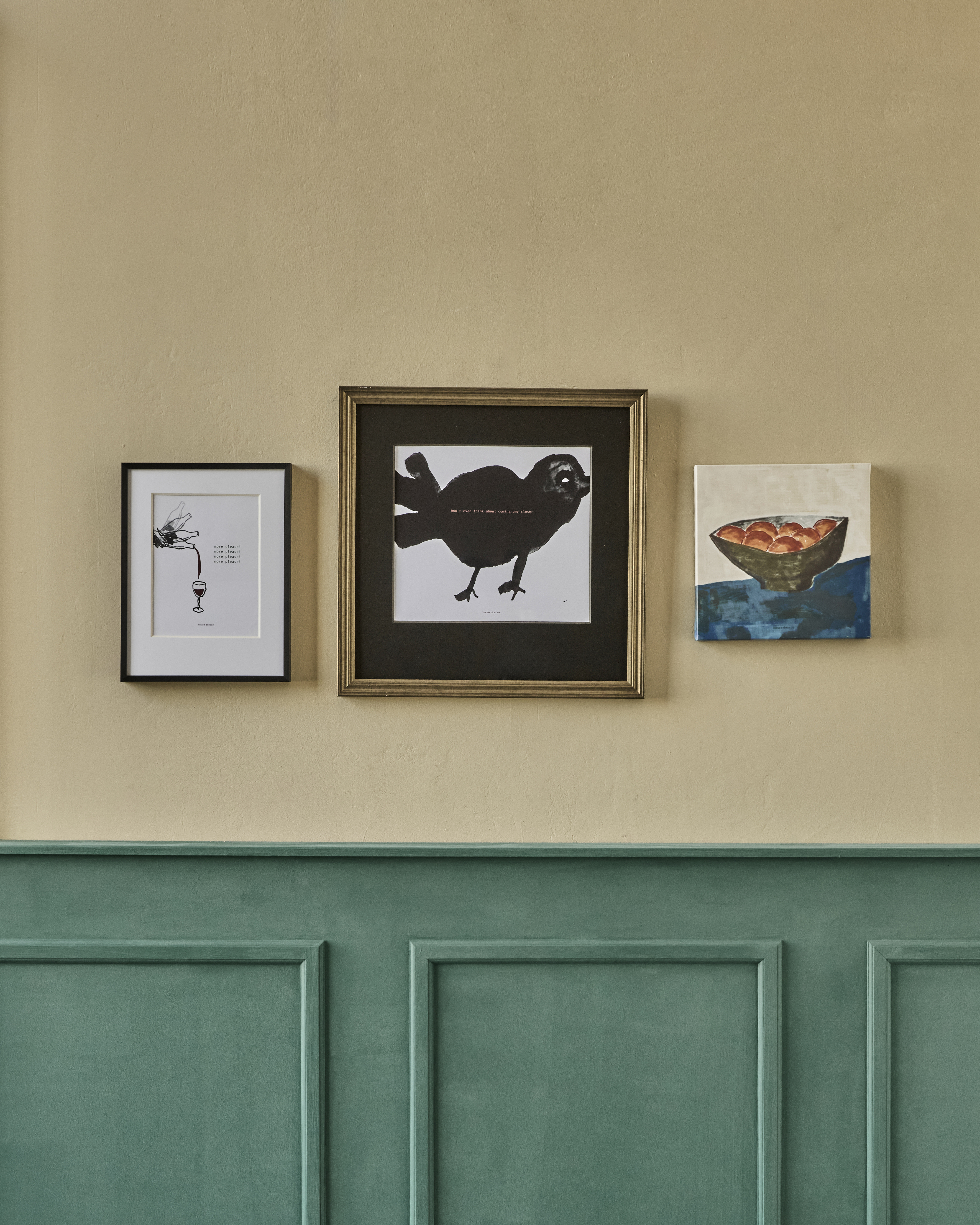 Wall art, Bowl, Blå, Sand