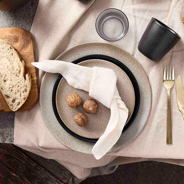 RAW Desserttallerken 20 cm, Sandy Beige
