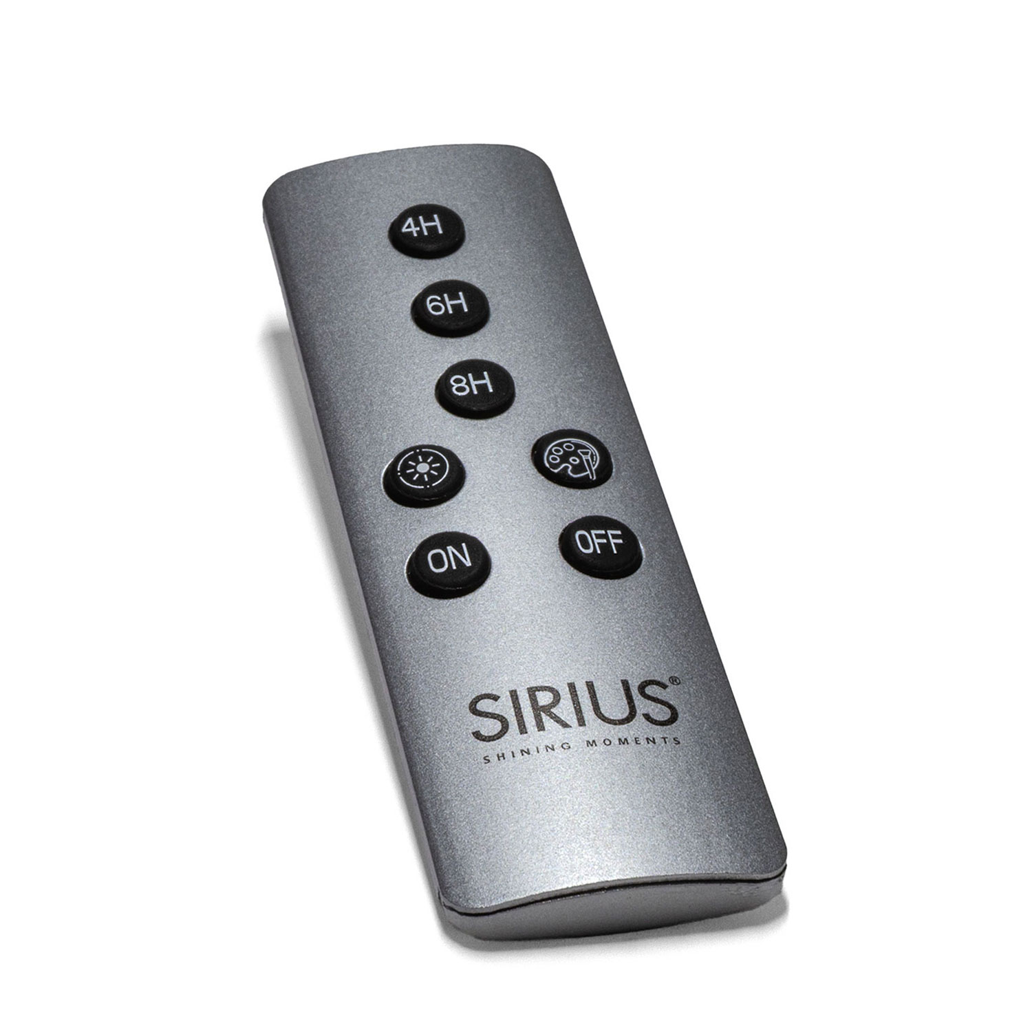 Sirius Fjernbetjening Remote Control (med farveskift-funktion), Silver
