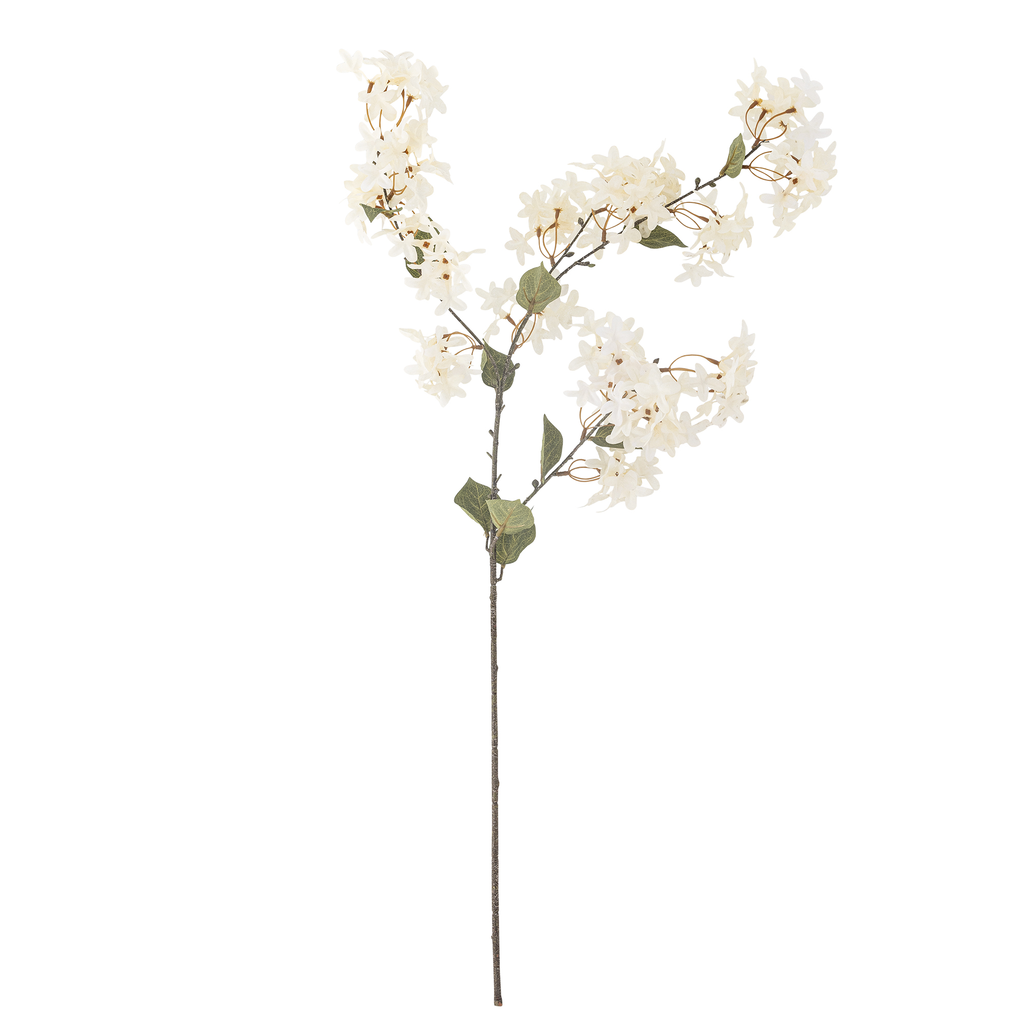 Bloomingville - Myrtle Stilk, Hvid, Kunstige Blomster, D20xH100 cm