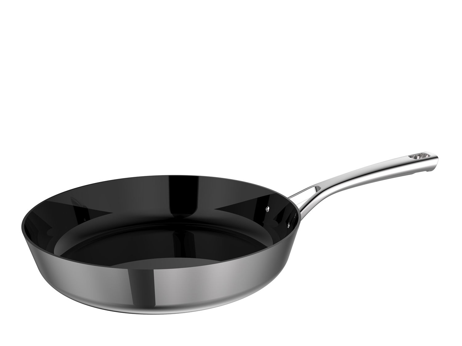 Pillivuyt - Stegepande keramisk non-stick Divette 28 cm Rustfrit stål