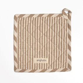 Engholm Textiles - Grydelap i genbrugsbomuld Beige