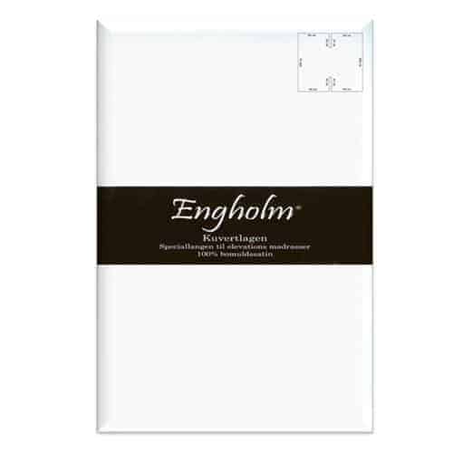 Satin splitlagen - H-Lagen 70 Cm. 160x200x22cm