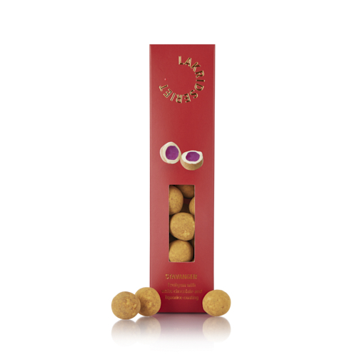 Lakridseriet - Stavanger – Skovbærvingummi m/ hvid chokolade & lakrids – 170g