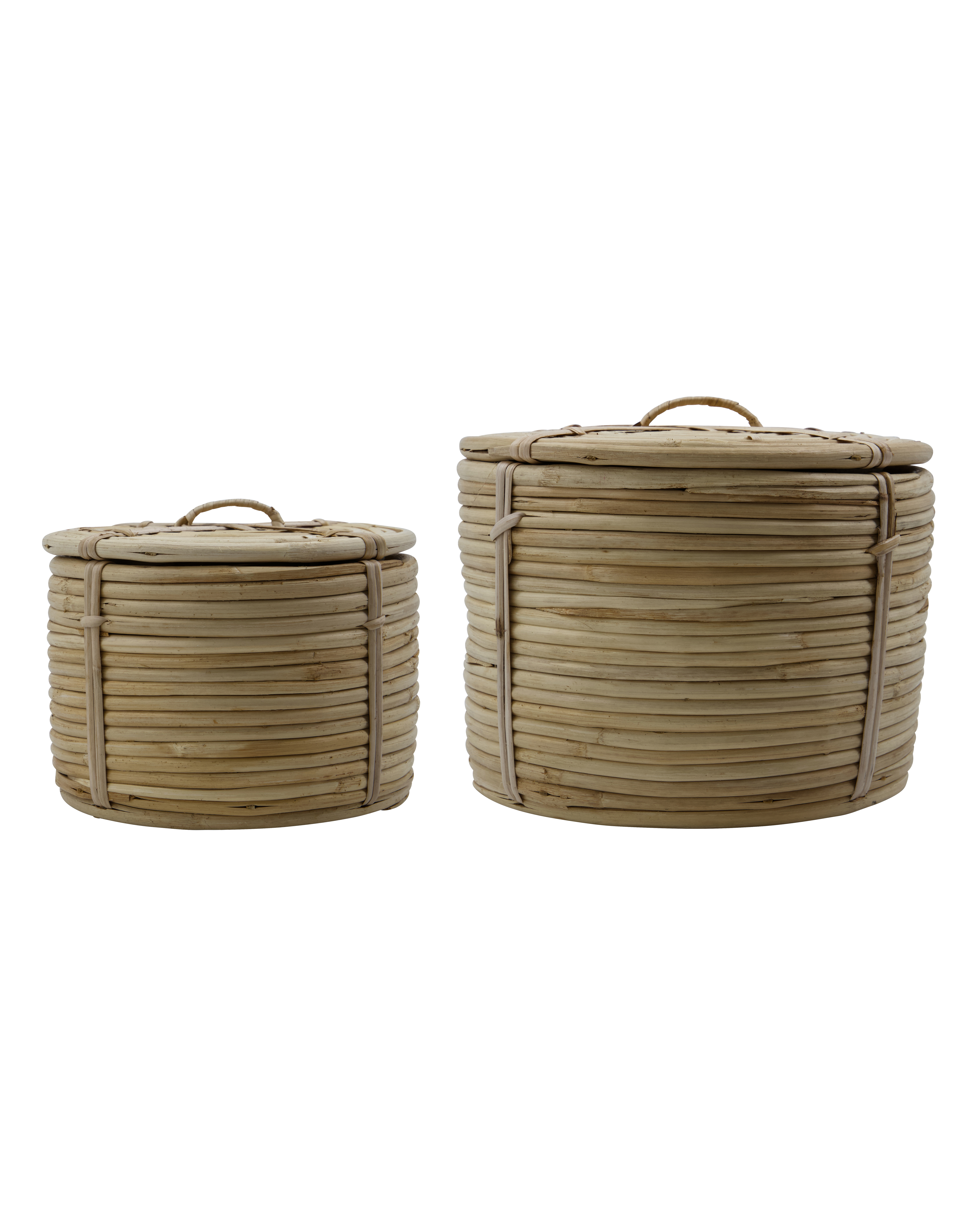 House Doctor - Kurv, Round, Natural billede