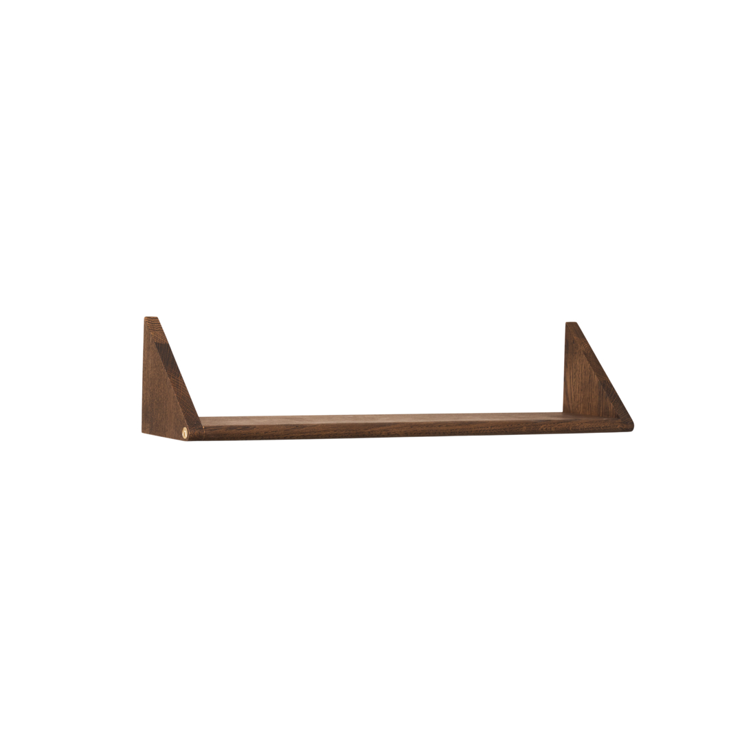 Andersen Furniture - Split Hylde - Røget, L60xD11,5xH13,3 cm - 100% Massiv Eg - Røget Olie