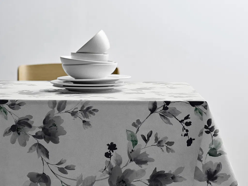 Södahl - Akryldug med antislipm Poetic Grey - i metermål