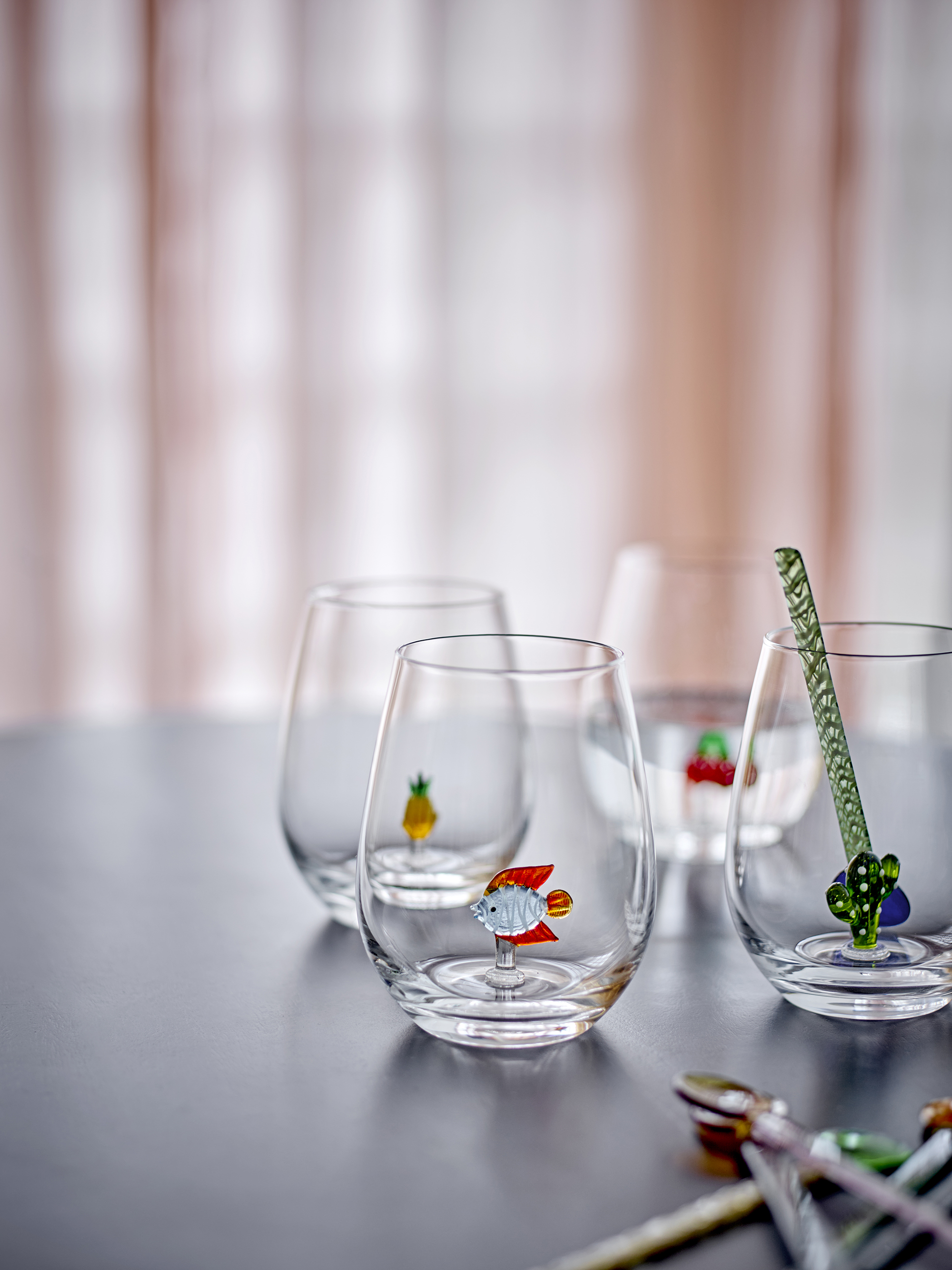 Misa Drikkeglas, Klar, Glas, D9xH12 cm