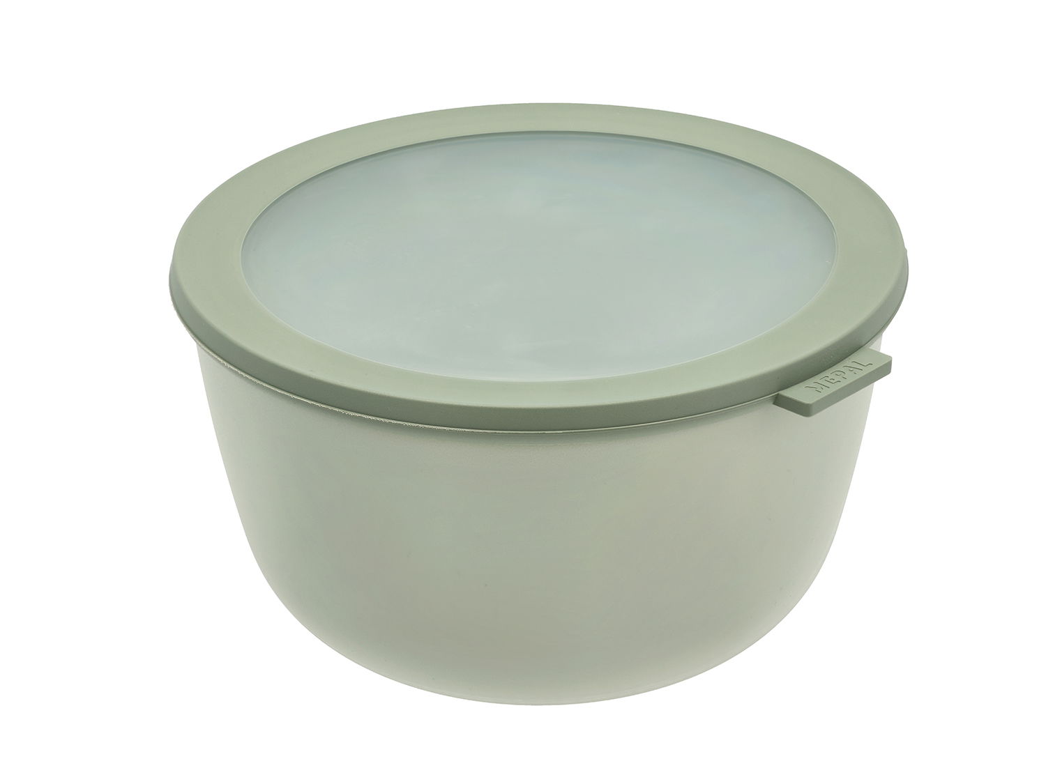 Mepal - Skål m/låg Cirqula 3000 ml Nordic sage