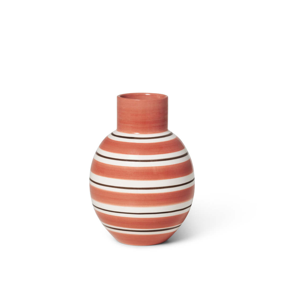 Se Kähler - Omaggio Nuovo Vase 14,5 cm, terracotta hos Rikki Tikki Shop