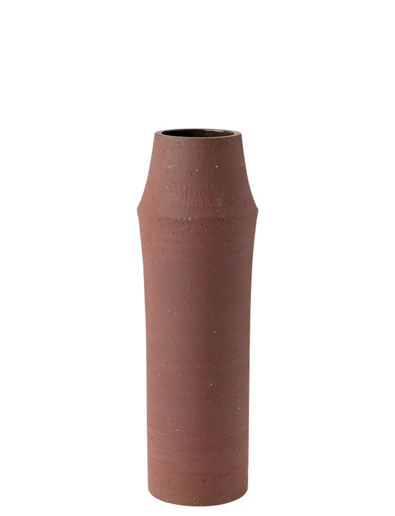 Knabstrup - Clay Vase - H32 cm terracotta