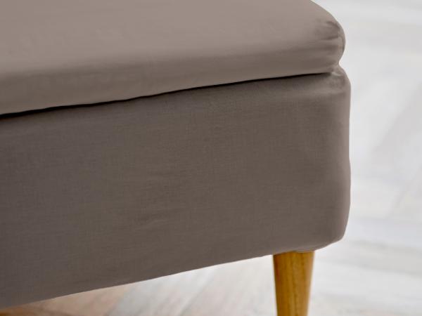 Södahl organic Calm Kuvertlagen 180 x 200 x 8 cm Taupe