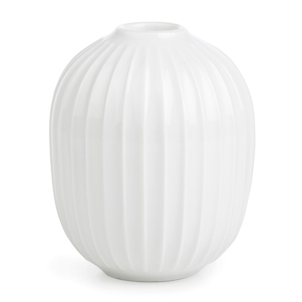 Hammershøi lysestage, 10 cm, hvid Hammershøi lysestage, 10 cm, hvid