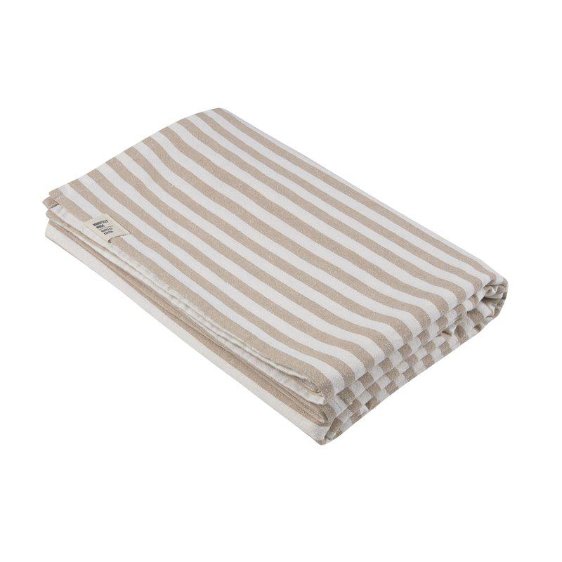 Fondaco - Svea Dug, 140x300 cm, Sand Striber
