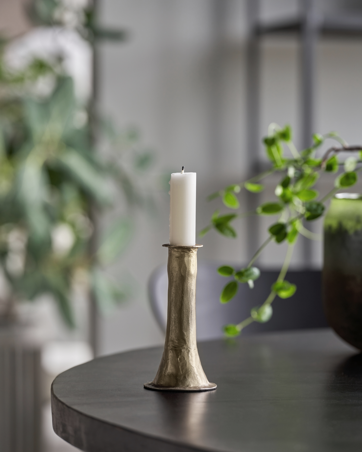 Lysestage, Ticca, Antik guld