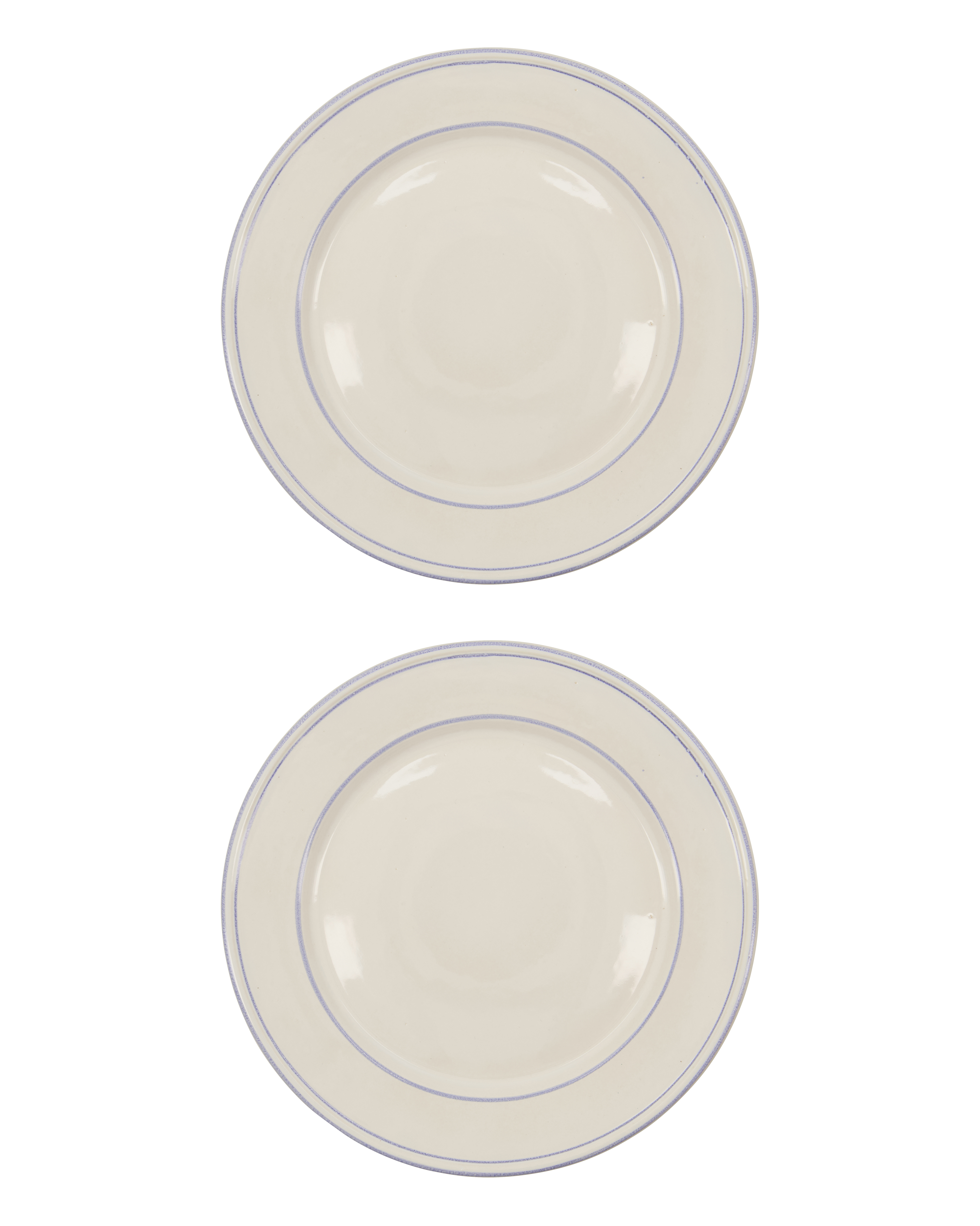 Nicolas Vahé - Middagstallerken, Bistro, Blå, Hvid