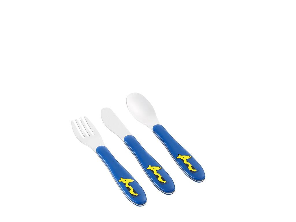 Mepal Zoo Bestik 3 dele blå* Mepal Zoo Bestik 3 dele blå*